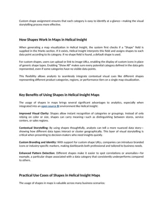 Usage of Shapes in Maps in Helical Insight Types, Benefits, and Use ...
