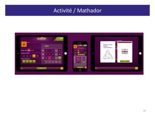 Activité / Mathador
16
 