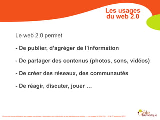  Utiliser à bon escient les TIC dans ses activités