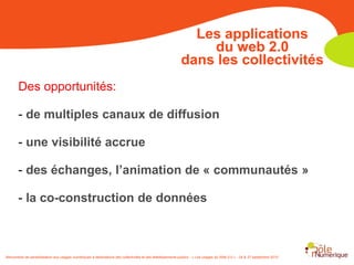 Le web 2.0Le web 2.0 n’est pas :une technologie