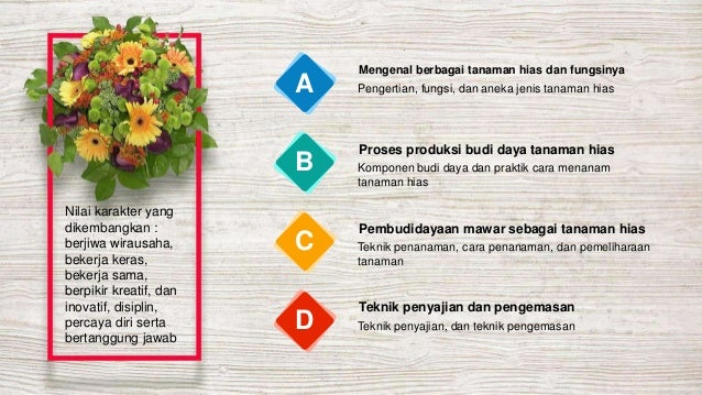 Usaha Budi Daya Tanaman Hias Kelas X