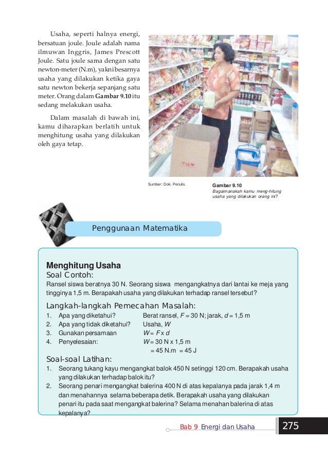 Usaha dan energi