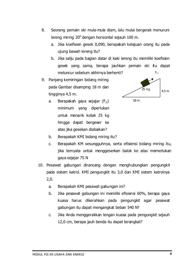 Usaha Energi Dan Daya