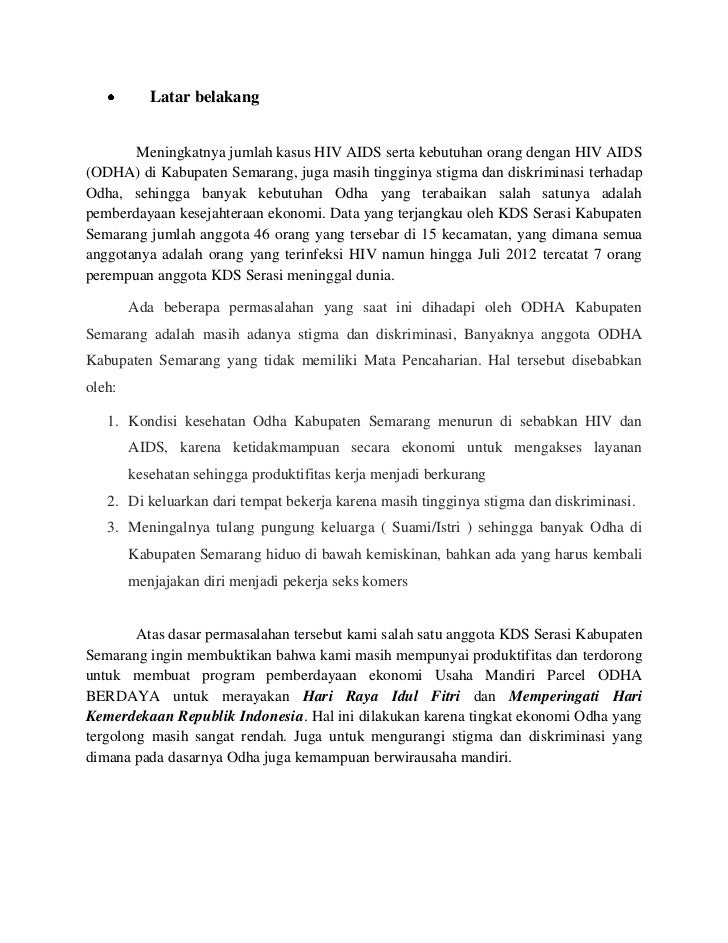 Contoh proposal idul adha 2018
