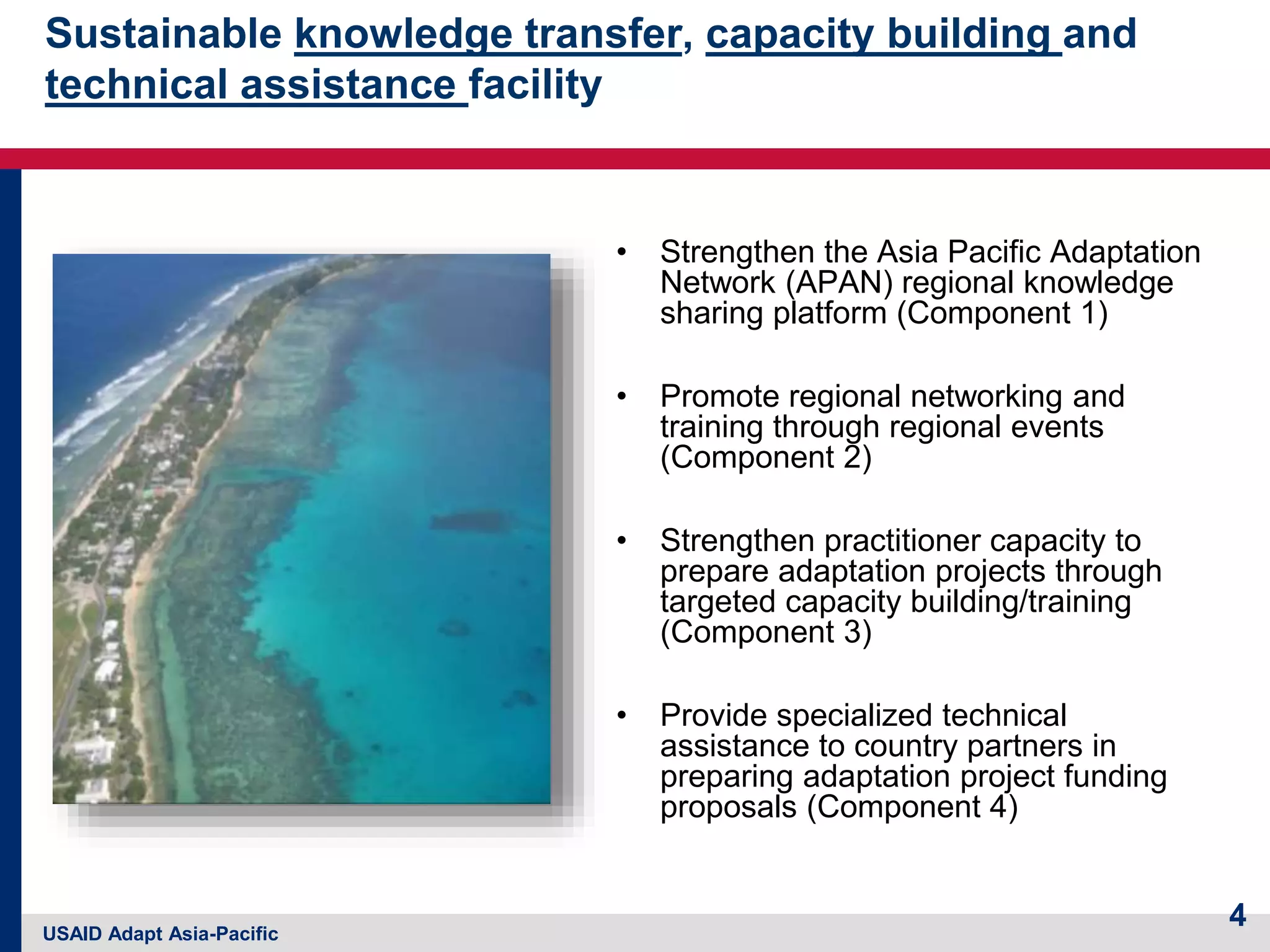 USAID / Climate Change Adaptation Project Preparation Facility for Asia ...