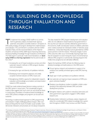 USAID STRATEGY ON DEMOCRACY HUMAN RIGHTS AND GOVERNANCE | PDF