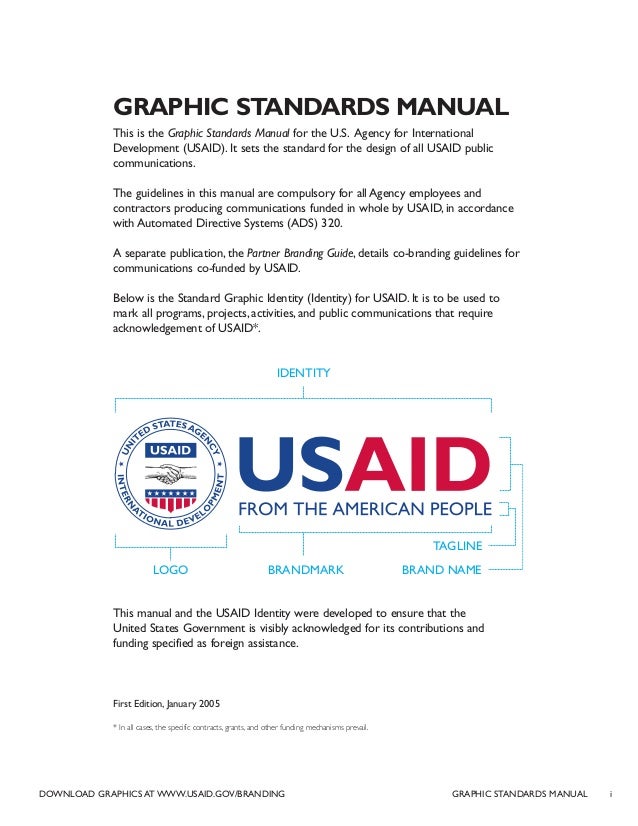 usaid graphic standards manual usaid success story template
