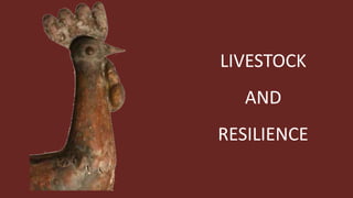 LIVESTOCK
AND
RESILIENCE
 