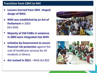 Overview of Ghana’s National Health Insurance Scheme | PDF