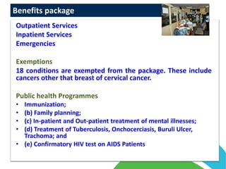 Overview of Ghana’s National Health Insurance Scheme | PDF