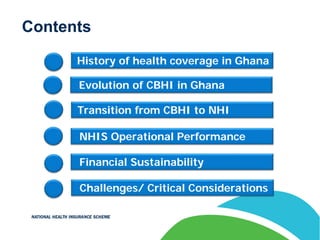 Overview of Ghana’s National Health Insurance Scheme | PDF
