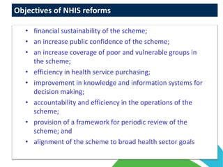 Overview of Ghana’s National Health Insurance Scheme | PDF