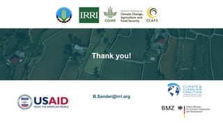 Rice in Vietnam emissions, NDC planning and actions, feasibility analysis of LED options