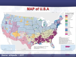 Source: Wikipedia - 2011
 