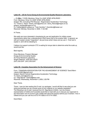 Usairforcenasaandcaasletters 13018478056237-phpapp01 | PDF