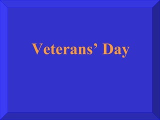 Veterans’ Day 