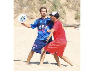 USA World Ultimate Frisbee Jersey (Front)