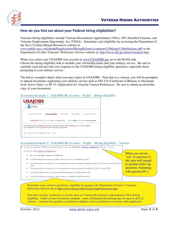 Usajobs application manager, notifications, veterans