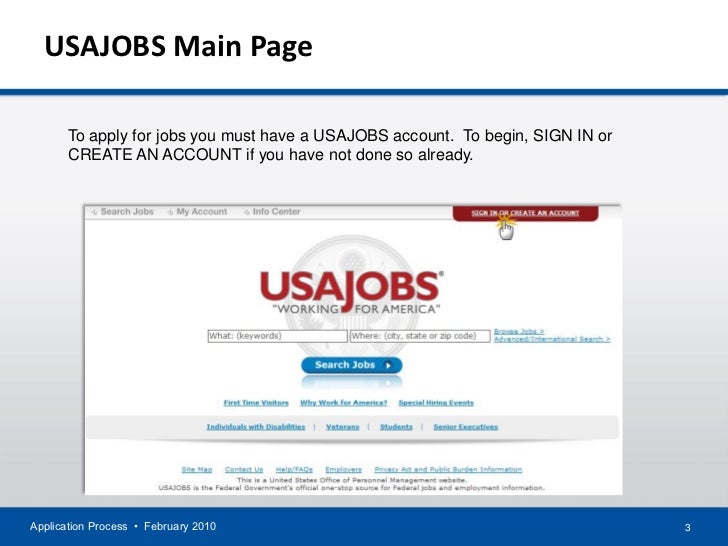 USA JOBS Info