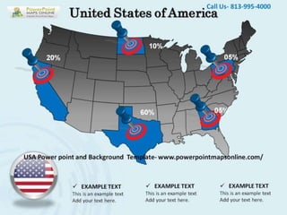 Usa map powerpoint and background | PPT