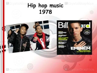 lives.

Hip hop music
1978

 