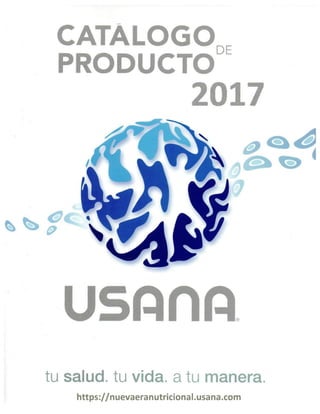 USANA catálogo de producto 2017 CN002d
