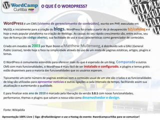 Usando o WordPress como Ferramenta de Venda e Atendimento p/ E-commerce
