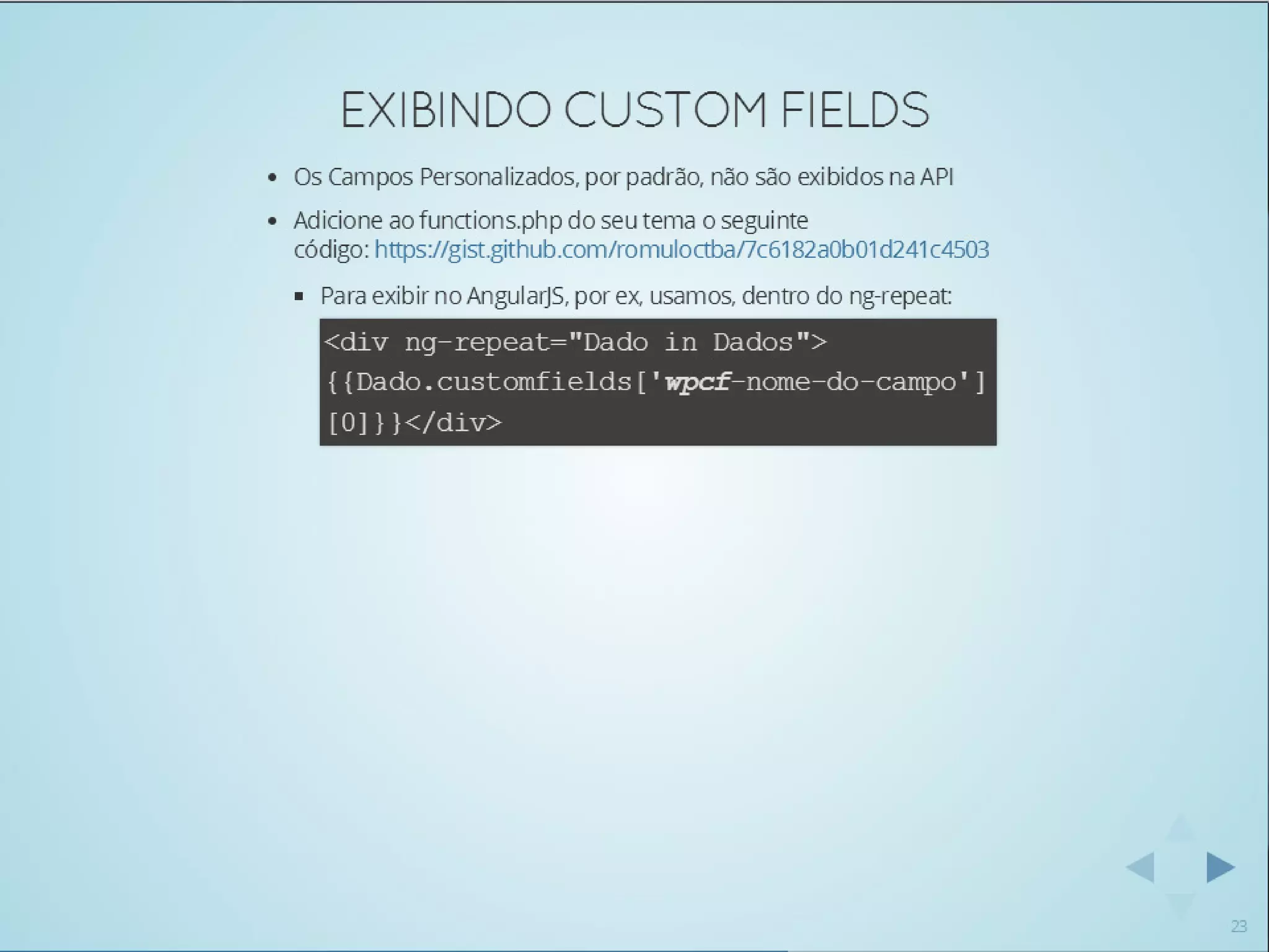 Usando WordPress como API REST para servir um mundo de conteúdo - WordCamp-SP-2014-Romulo-Zoch