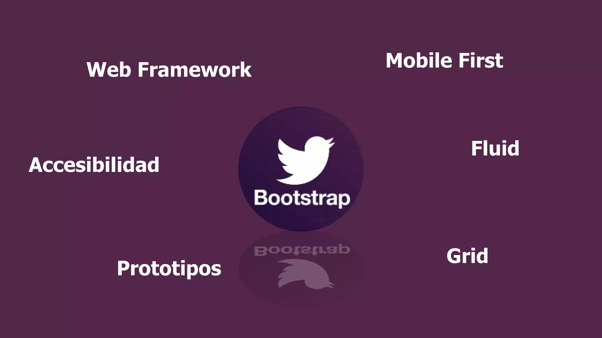 Mobile FirstWeb Framework
Fluid
Grid
Accesibilidad
Prototipos
 