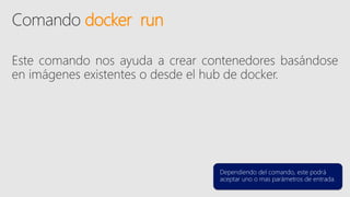 docker run
 
