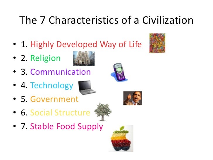 characteristics of civilization