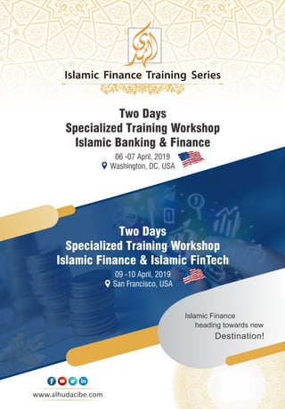 www.alhudacibe.com
Islamic Finance
heading towards new
Destination!
 