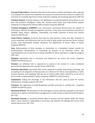 Concept of Operations (CONOPS) for Police Intelligence Operations (PIO ...