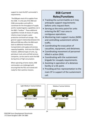 US Army Logistics Quick Reference Guide Feb 14, 2014 | PDF