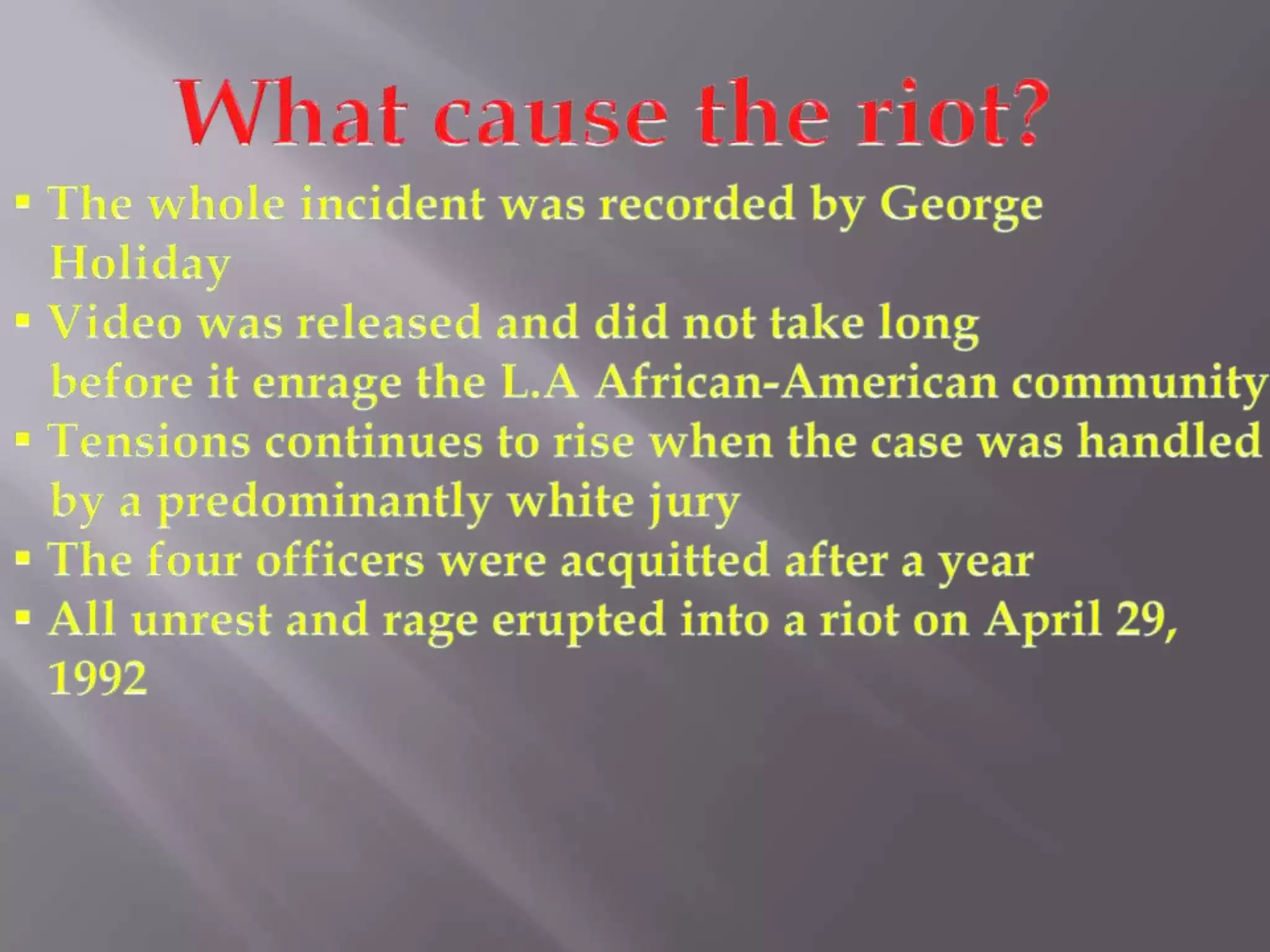  Problems Encounteres