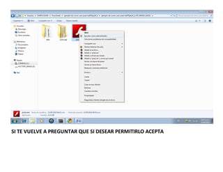 SI TE VUELVE A PREGUNTAR QUE SI DESEAR PERMITIRLO ACEPTA
 
