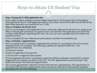 Study in USA | USA Study Visa | Admission process in USA | PPTX