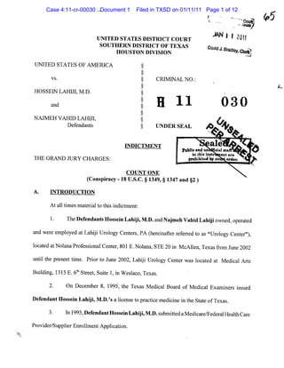Case 4:11-cr-00030 Document 1   Filed in TXSD on 01/11/11 Page 1 of 12
 