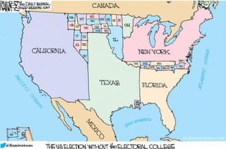 USA Without Electorial Vote