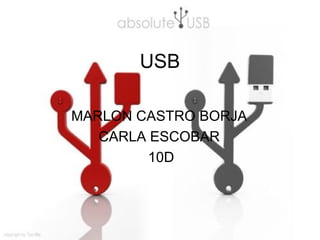 USB MARLON CASTRO BORJA  CARLA ESCOBAR  10D 