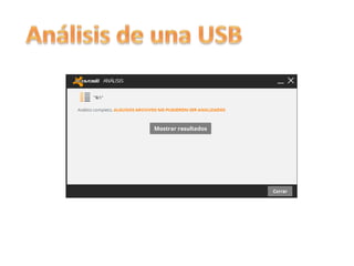 Análisis de USB
