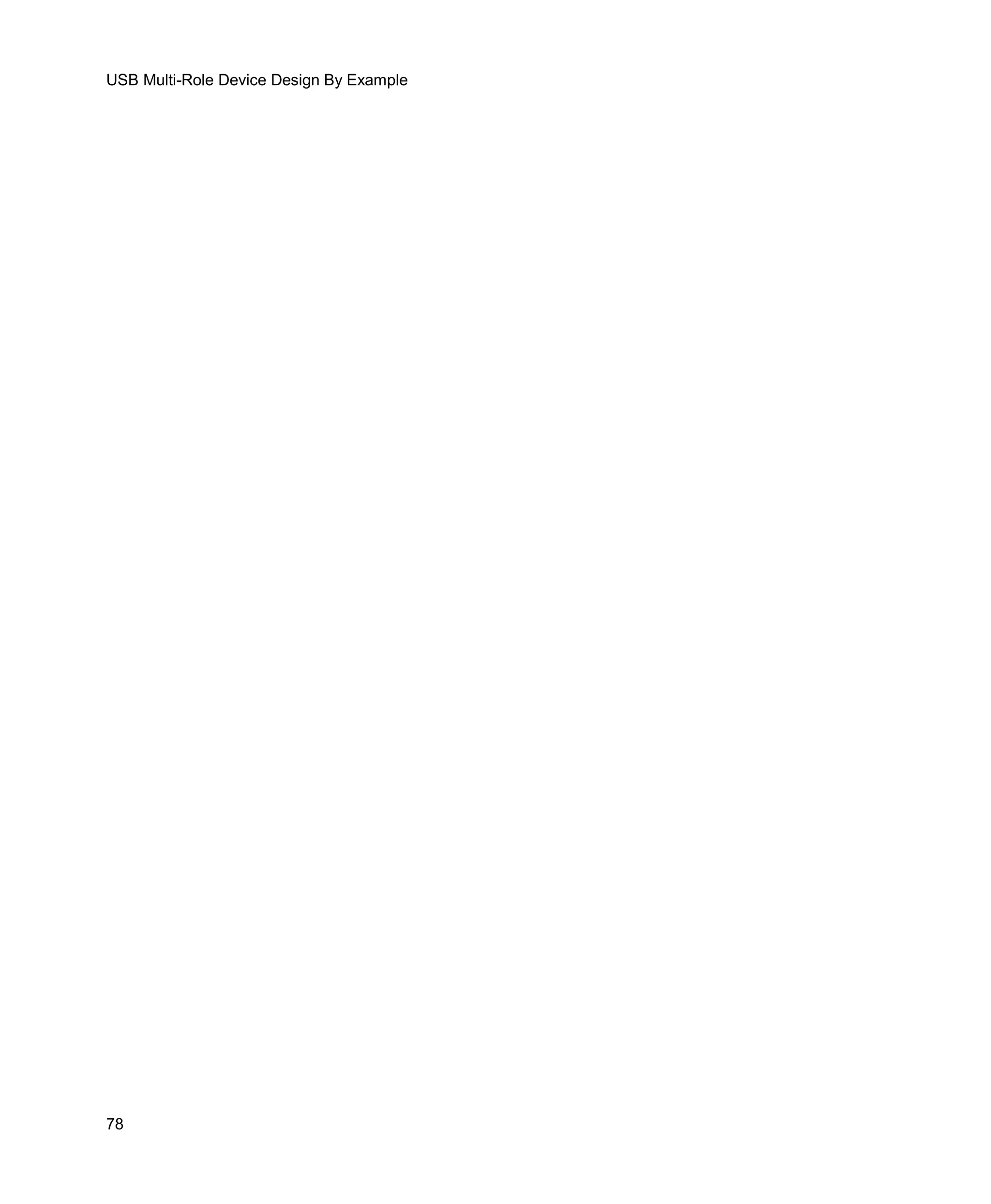 Usb Multi Role Device Design By Example