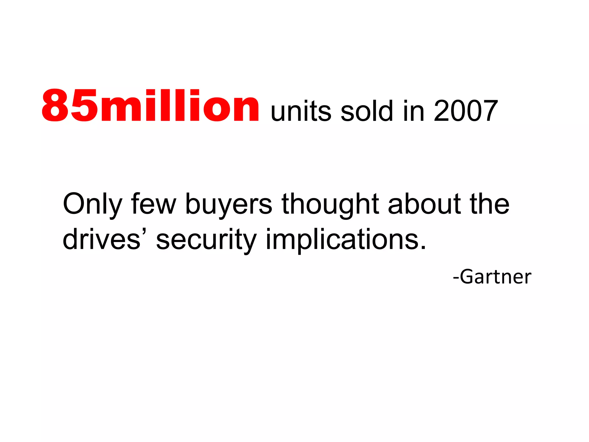 USB flash drive security PPT