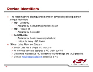 USB Training - Silicon Labs -