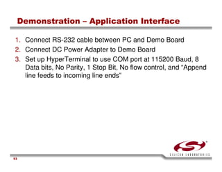 USB Training - Silicon Labs -