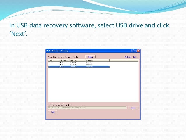 recover files from usb recover files from usb