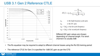 USB 3.1 Gen 2 Compliance Testing and Debug Webinar | PDF