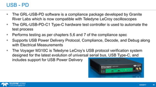 USB 3.1 Gen 2 Compliance Testing and Debug Webinar | PDF