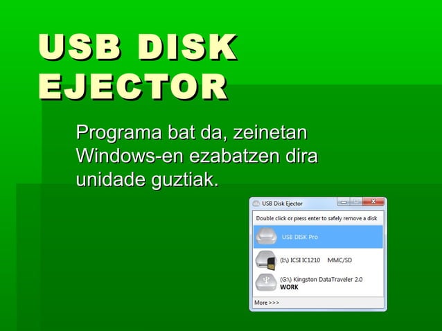 Usb ejector
