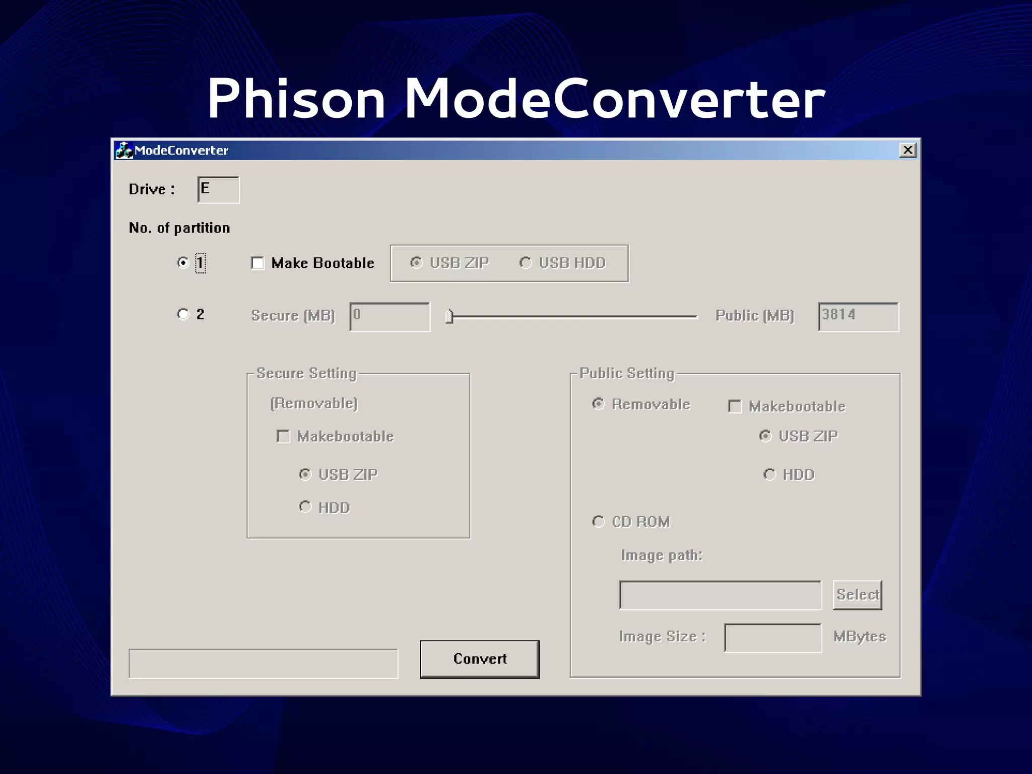 Phison ModeConverter

 